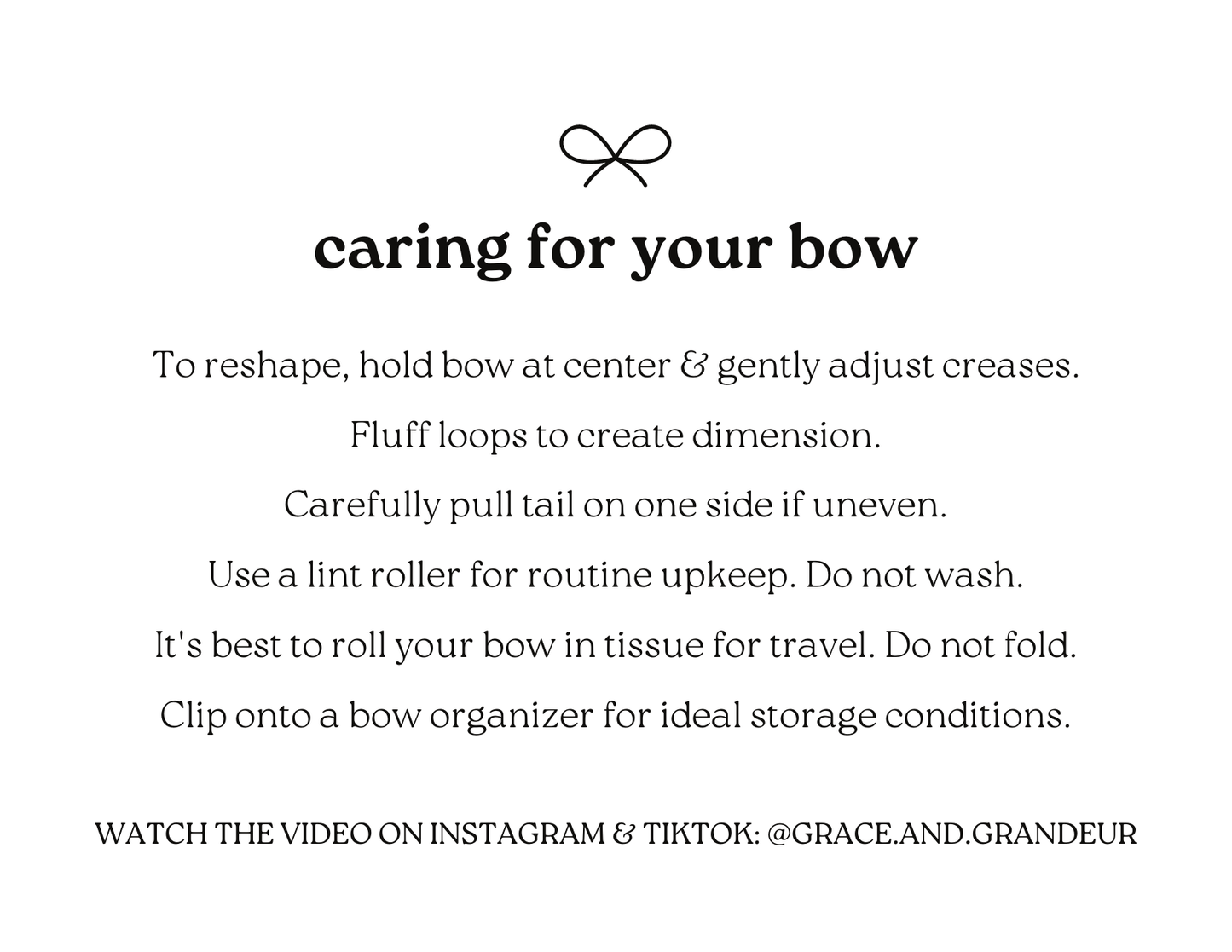 Grace Bow Barrette