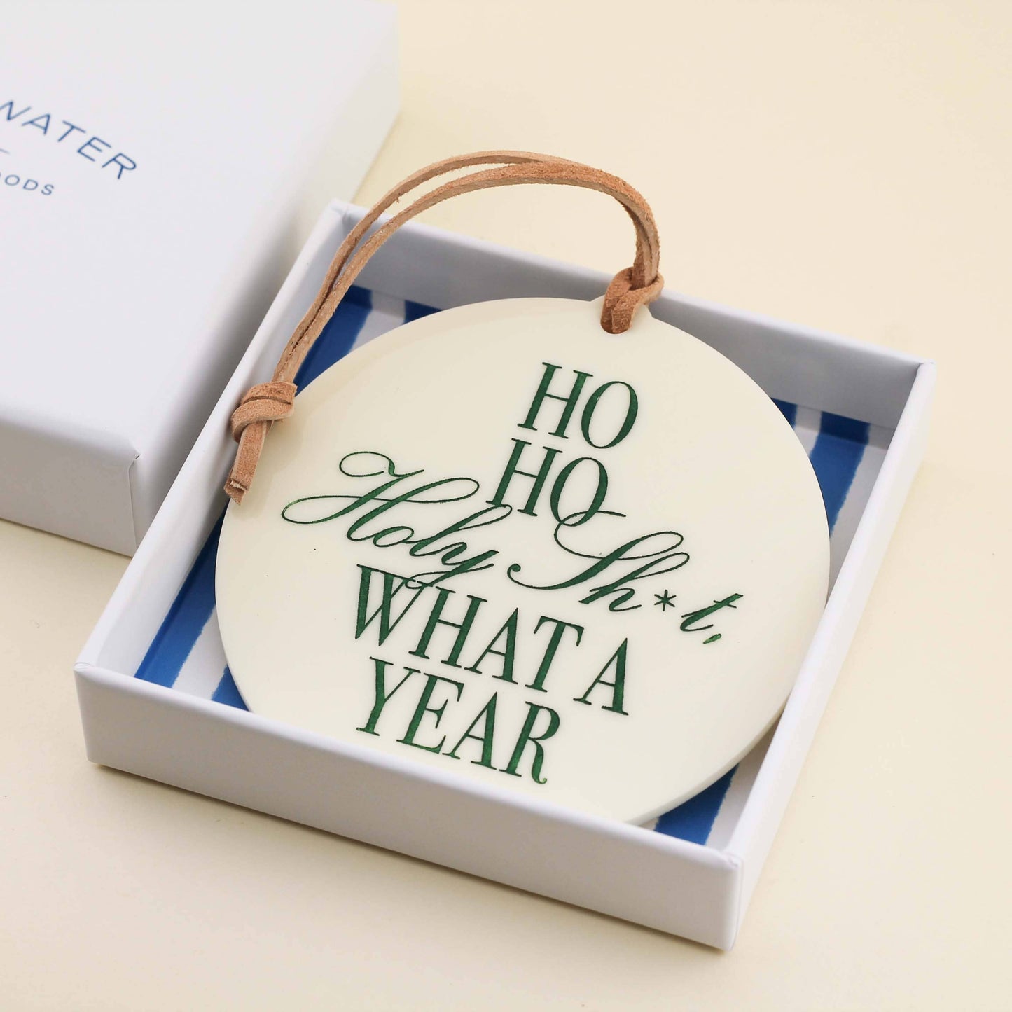 What A Year Ornament